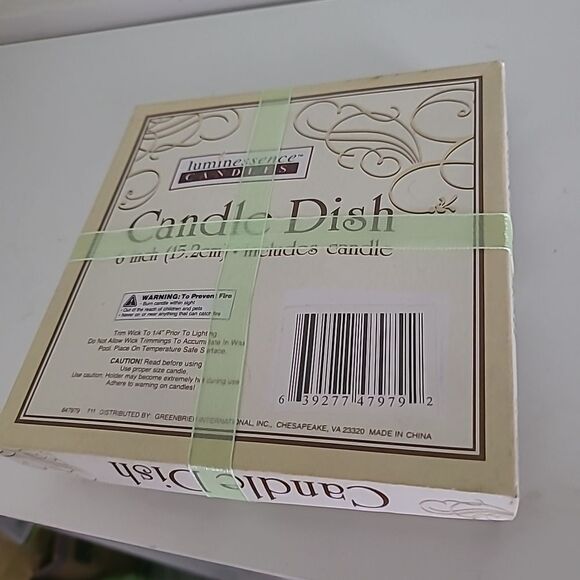 - Luminescence Candle Dish - Picture 2 of 2